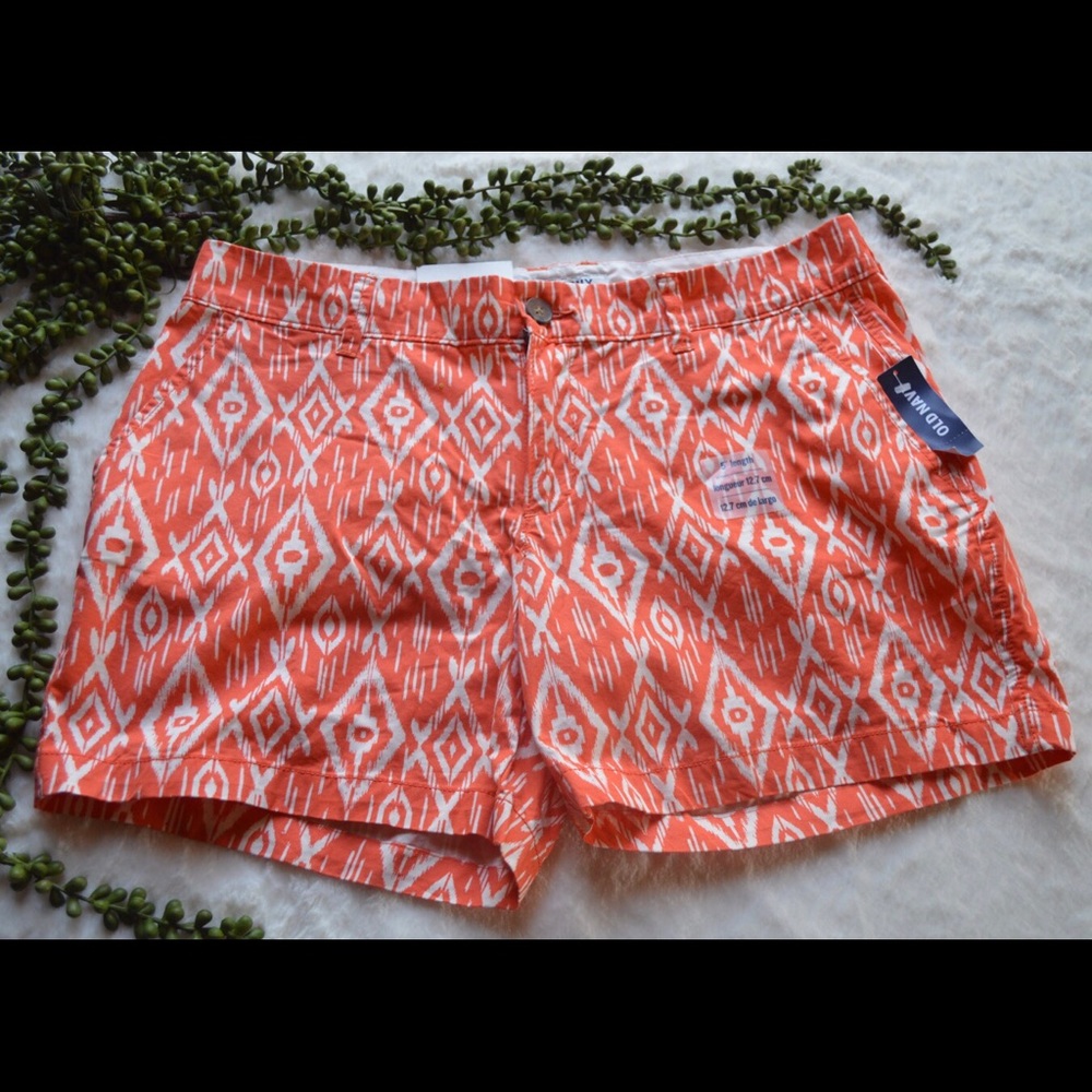 Orange shorts